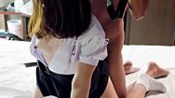 หลุดไซด์ไลน์นักศึกษา THAI 18+ ขายตัวนัดเสี่ยเย็ดในโรงแรม เย็ดคาชุดซอยปี้อึ้บจนเสียวหีร้องดังสุด